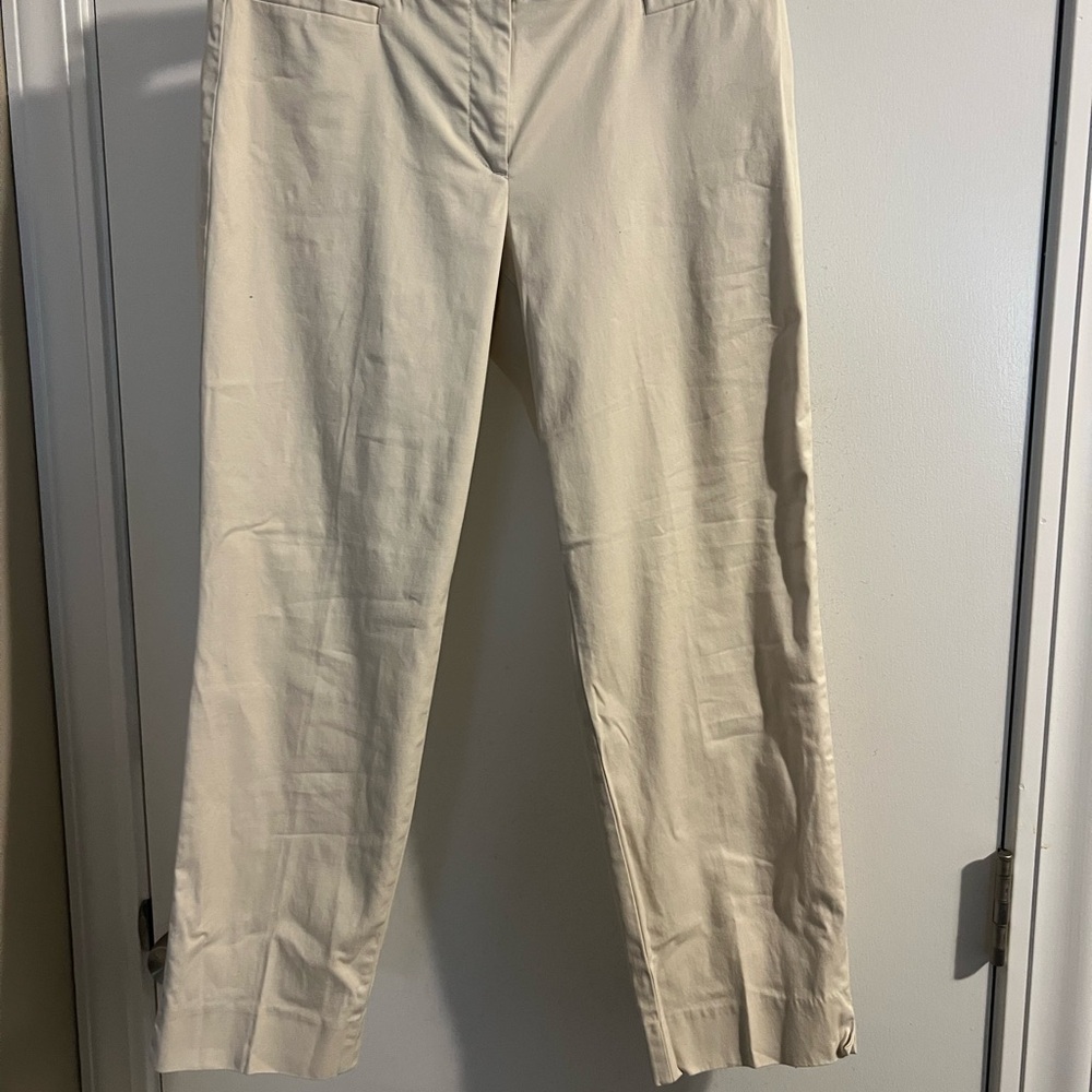 Talbots Women's Cream Capris